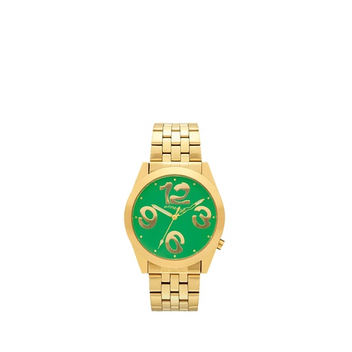 [KOM-W4351] Komono Montre Ray Liquid - Gold Forest