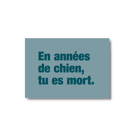 [CAR-HAP-ANNEE] Bulma Carte En Années de Chien