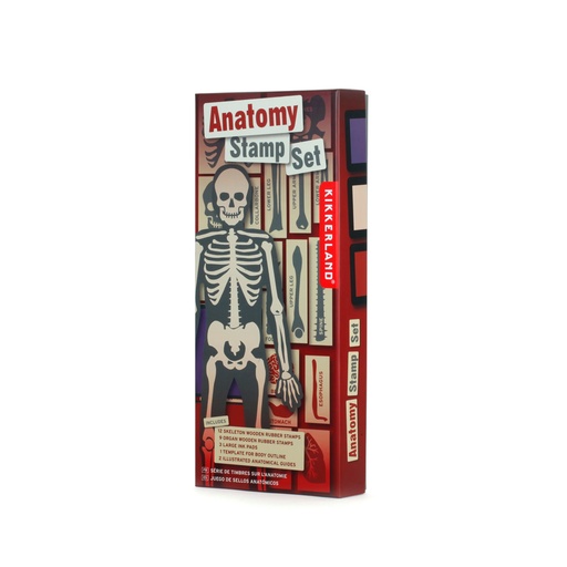 [GG237] Kikkerland Anatomy Stamp