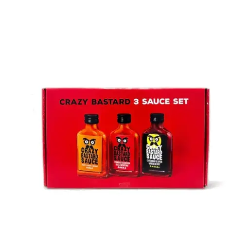 [3P03] Crazy Bastard Hot sauce - 3p Rouge