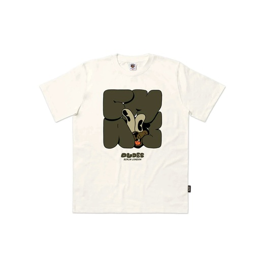 The Dudes T-Shirt Chaos - White