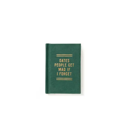 Brass Monkey Tiny Diary - Dates