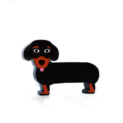 [AAVSEDOGTG] Vase Teckel Fluid Market