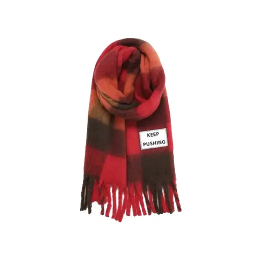 [VTD-SCARF-RPL-007] Écharpe Verb to Do - Keep Pushing