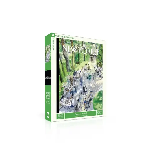 [377624] Puzzle The New Yorker - Joueurs d'échecs (1000p)