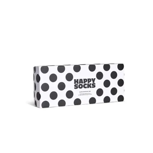 [P003446] Happy Socks Gift Set - Black & White